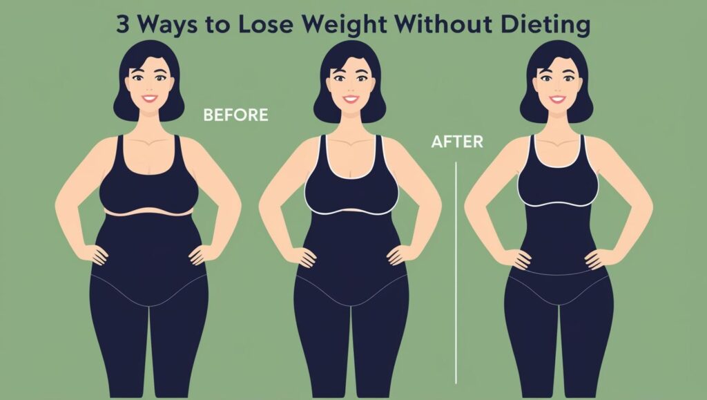 3 Simple Methods to Lose Weight Without Changing Your Diet
