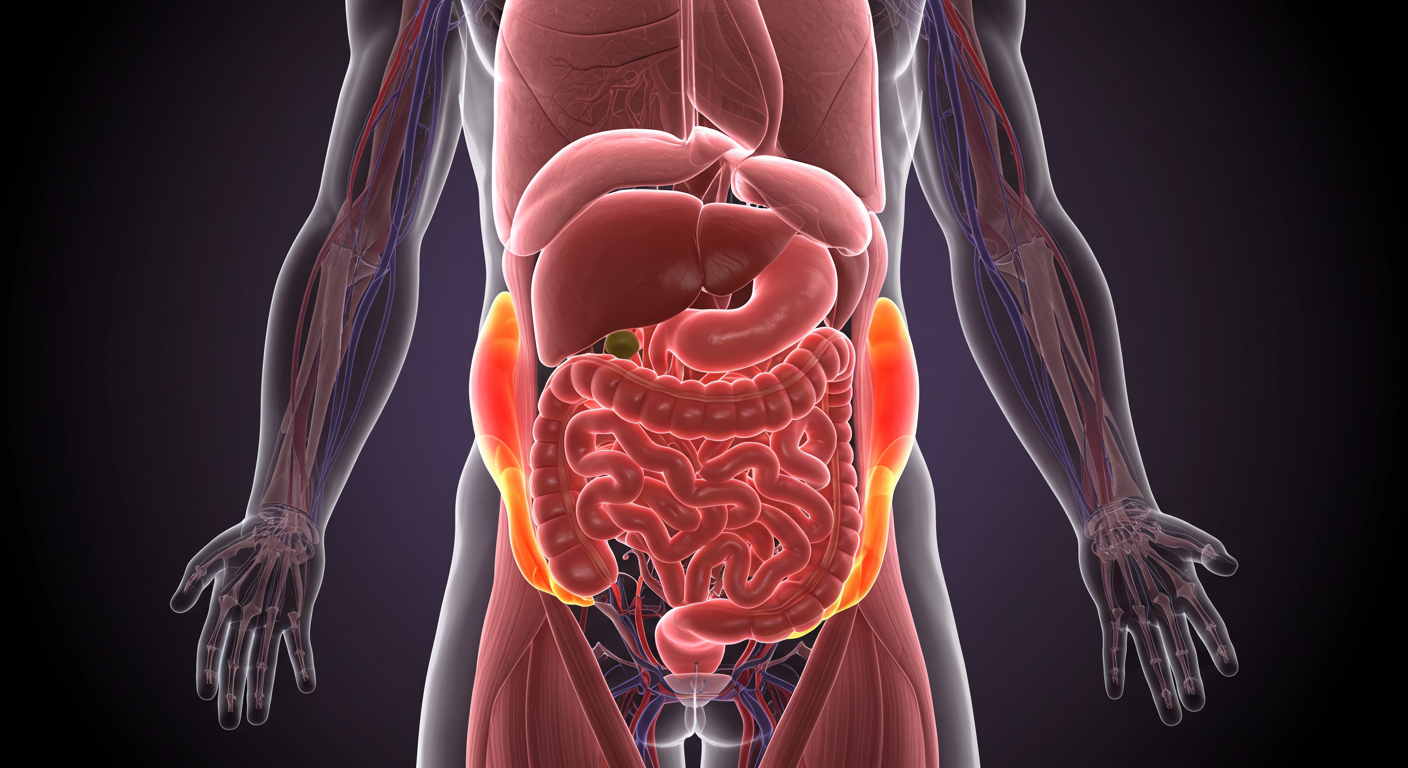 3D visualization of healthy body fat distribution in men and women with percentage ranges
