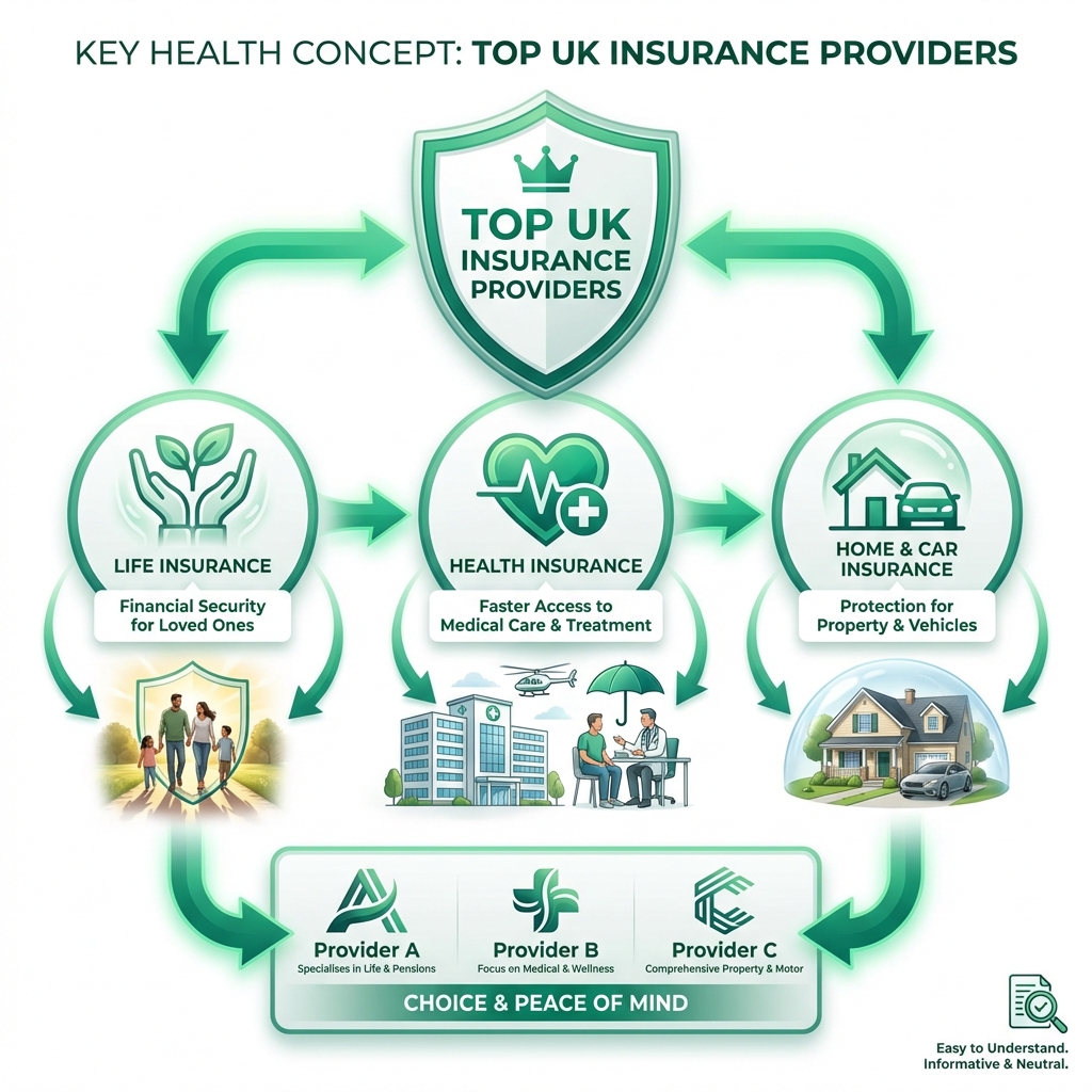 Top 10 Best Private Medical Insurance UK Providers Chart - best private medical insurance UK