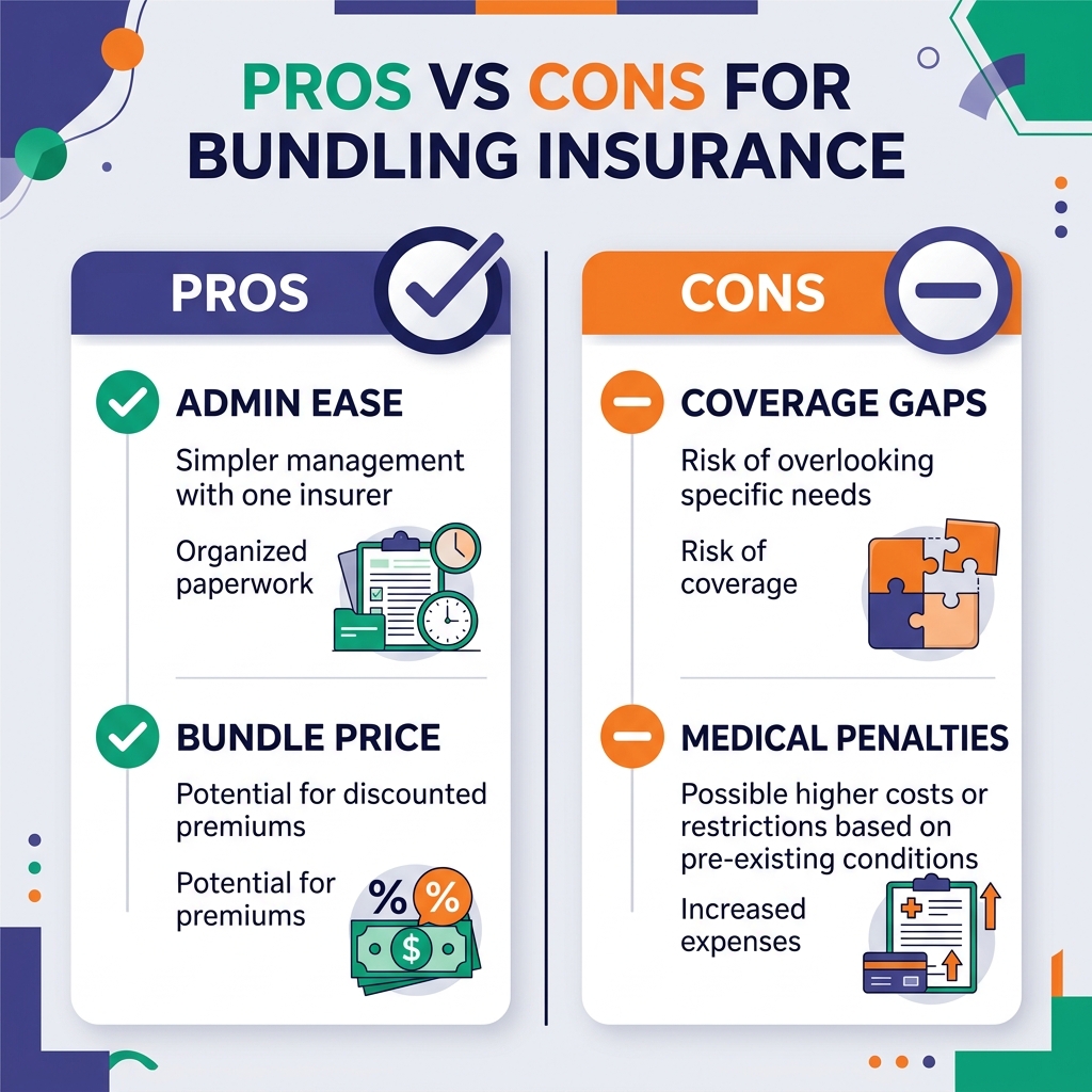 Pros and cons of bundling home insurance and life insurance - home insurance and life insurance