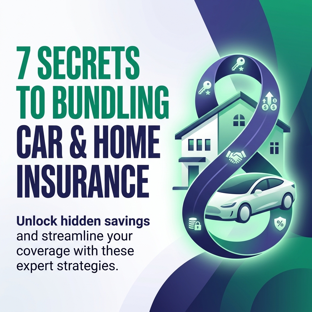 CAR INSURANCE AND HOME INSURANCE: 7 INCREDIBLE SECRETS TO BUNDLING