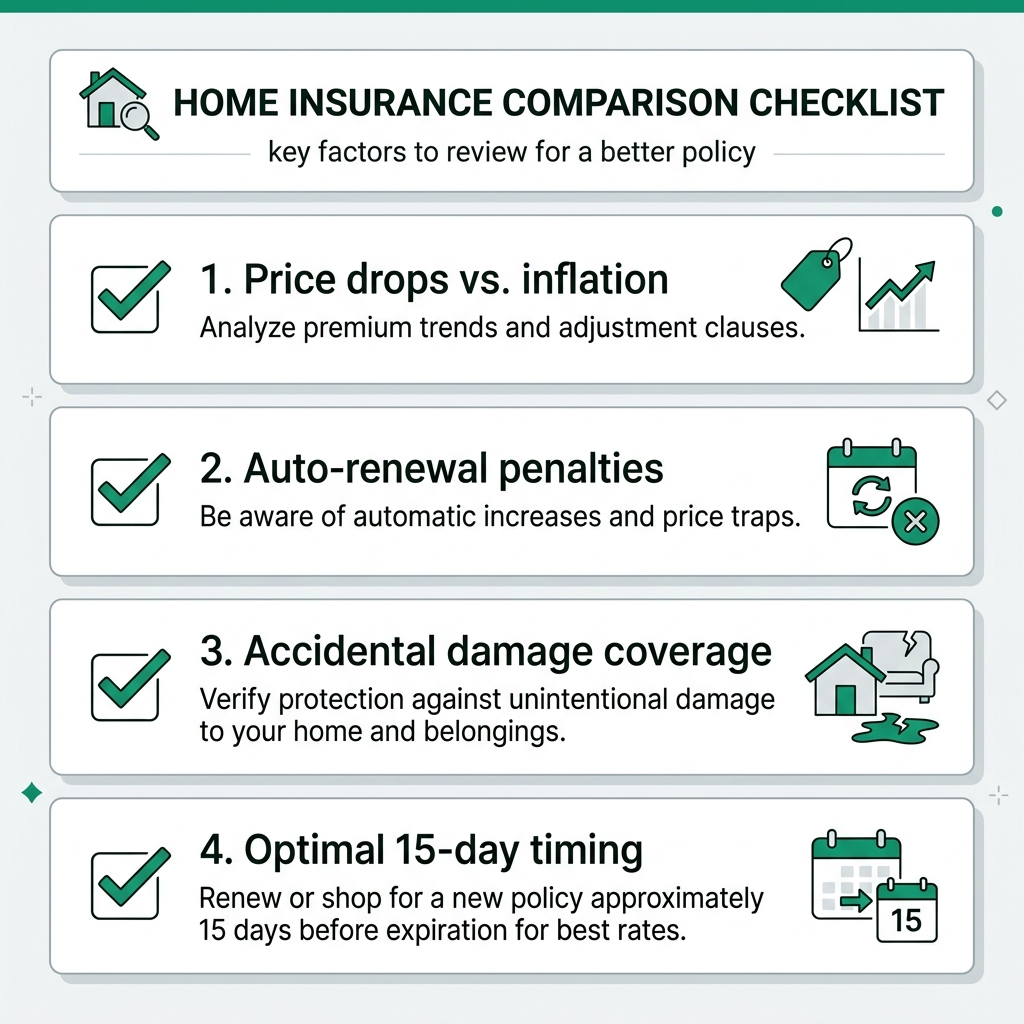 Home Insurance Comparison Checklist - home insurance carriers