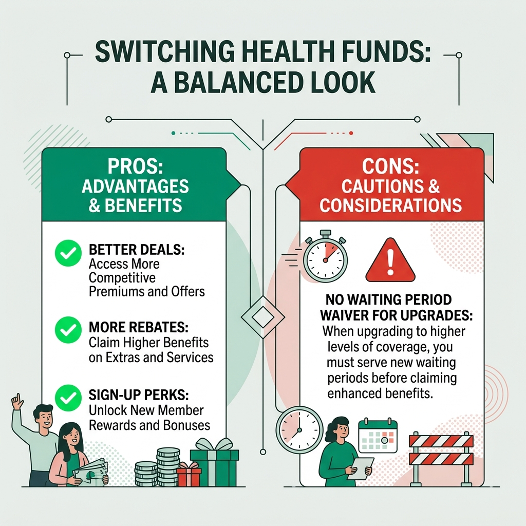 tips and rules for switching private health insurance funds - private health cover au