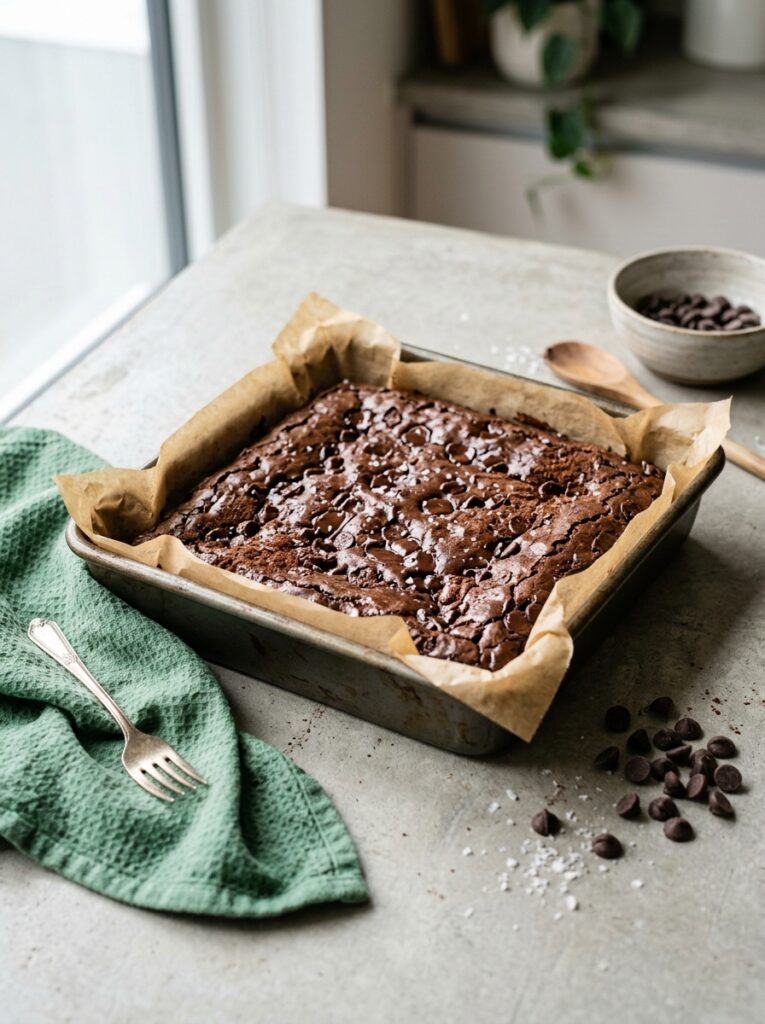 HEALTHY FUDGY BROWNIE RECIPE